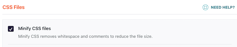 Reduza arquivos CSS - WP Rocket