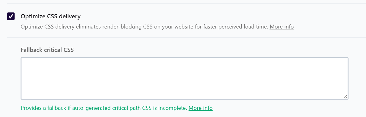 Otimize a entrega de CSS - WP Rocket